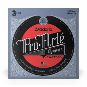 D'Addario EJ45TT ProArte Classical Strings Titanium Trebles Nor Tension 3 Sets - Picture 1 of 3