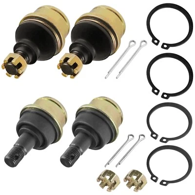 4 Upper and Lower Knuckle Ball Joint Fits Honda TRX350 Rancher 350 2000 - 2006 - Image 1 of 4