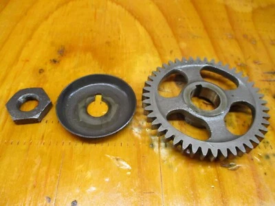 Yamaha XT600 1984-1989 engranaje, peso de equilibrio 44T 5Y1-11531-00-00 con arandela y tuerca Foto 1 de 4