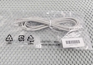Brother Faks telefon do ściany kabel RJ11 1:1 szary LG3077001 50U" 6 stóp - Zdjęcie 1 z 3