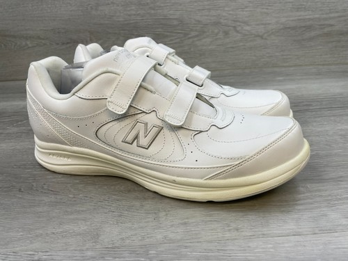 New Balance 577 MW577VW scarpa da ginnastica uomo running pelle US 13D bianca atletica