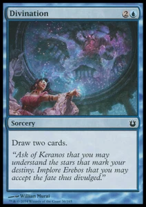 *LÁMINA* ADIVINACIÓN Born of the Gods Magic The Gathering Azul - Com de Hechicería *LÁMINA* - Imagen 1 de 1