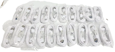x20 Samsung 5Ft Charge and Sync Cable ET-DQ11Y1WE for Micro USB3.0 Devices White - Image 1 of 4