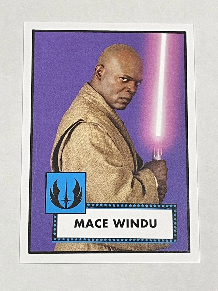 2023 Topps Throwback Thursday Star Wars #10 - Mace Windu - Image 1 of 2