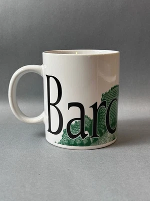 Vintage 2002 Starbucks Barcelona City Mug Collector Series  16oz Coffee Tea Mug - Image 1 of 4