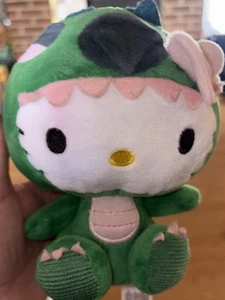 Hello Kitty Plush Dressed As A Dinosaur - Picture 1 of 4