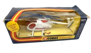 Corgi No. 921 Hughes Police Helicopter with Original Box - Picture 1 of 6