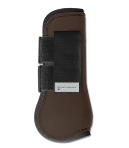 Waldhausen Dunkelbraun Warmblut Gamasche Sehnenschoner Basic - Bild 1 von 1