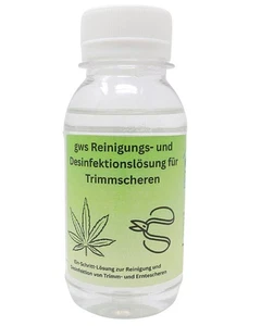 gws Reinigungs und Desinfektionslösung für Trimmscheren, canabis Harz entfernen - Bild 1 von 7