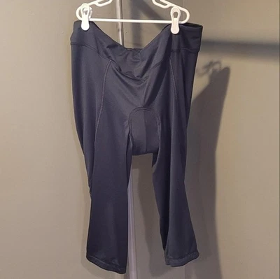 Pearl Izumi Mujer Largo Ciclismo Corto Acolchado Asiento Ciclismo Capri, Talla XXL, Negro Foto 1 de 4