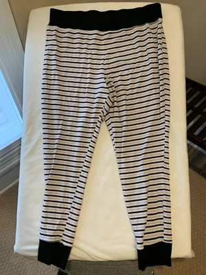 Cacique pajamas pants plus cotton knit stretch thermals leggings 18 20 2x xxl - Image 1 of 4