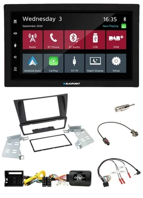 Blaupunkt DAB Bluetooth USB Lenkrad 2DIN Autoradio für BMW 3er E92 E93 E90 E91 o - Bild 1 von 4