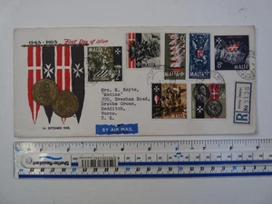 Malta Stamps First Day Cover Sep 1965 400th Anniv. of the big Siege. FDC - Picture 1 of 2