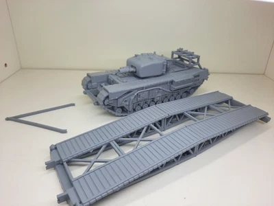 WWII Churchill AVRE SBG (Small Box Girder) Assault Bridge Tank Various Scales H - Image 1 of 4