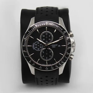 Pulsera para hombre Tissot V8 cronógrafo automático esfera negra T106.427.16.051.00 - Imagen 1 de 7