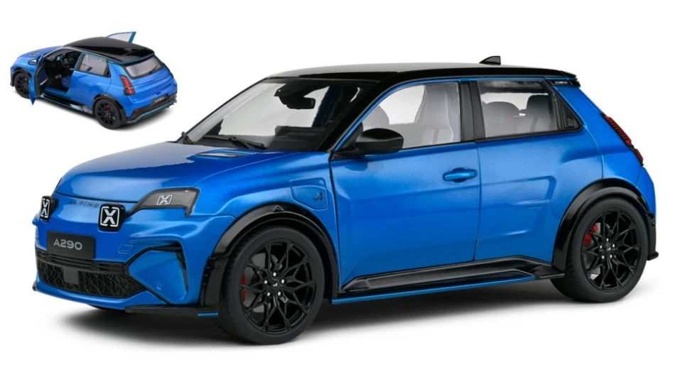 ALPINE A290 GTS 2024 BLUE 1:18 - Immagine 1 di 1