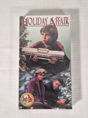 Holiday Affair VHS Feature Films for Families Cynthia Gibb David James Elliott - Image 1 of 4