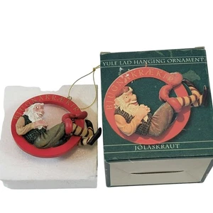 Der isländische Yule Lad Wurstdieb, Weihnachtsschmuck von Brian Pilkington EUC - Bild 1 von 9
