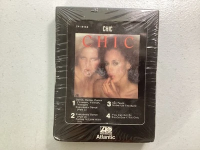 Chic Self Titled 8 Track 1977 Sealed TP 19153 Atlantic Records Disco - Image 1 of 4