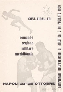* PUGILATO E ATLETICA - Campionati dell'Esercito - Napoli - Picture 1 of 1