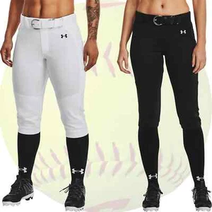 Under Armour Womens UA Vanish Softball Pants  Dual Layer Back of Legs 1375663 - Picture 1 of 10