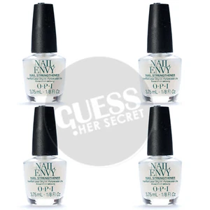 OPI Nail Envy Nail Strengthener Original Formula Maximum Strength - 4 x 3.75 mL - Picture 1 of 2