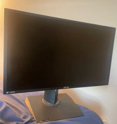 ASUS VE248Q Rog 24 inch 144hz G-sync Widescreen LCD Gaming Monitor - Black - Image 1 of 2