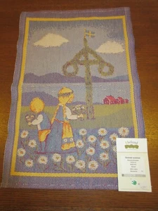 Ekelund Svensk Sommar Marianne Welander Woven Wall Hanging NOS - Picture 1 of 4