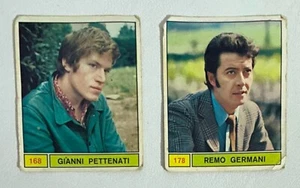 76256 Fg17/ Lotto 2 figurine Panini - Cantanti 1969 - Pettenati e Germani - Picture 1 of 4