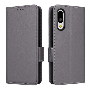 For Sharp Aquos Basio Active 3, Luxury Wallet Flip Leather Stand Case Cover - Picture 1 of 27