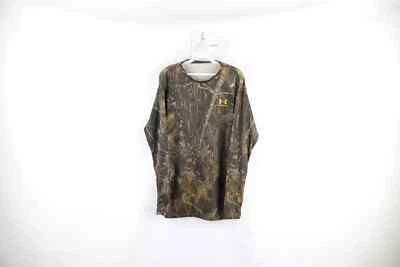 Camiseta de compresión Under Armour de colección para hombre 2XL roble musgo envejecido camuflaje Foto 1 de 4