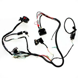 Full Electric Start Engine Wiring Harness Loom GY6 125 150cc Quad Bike ATV Buggy - Picture 1 of 7