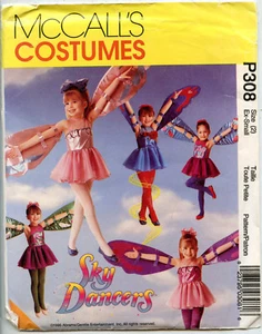 Patrón de Disfraz Sky Dancer para Niñas - Talla 2 - Imagen 1 de 2