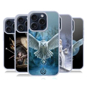 OFFICIAL ANNE STOKES OWLS SOFT GEL CASE FOR APPLE iPHONE PHONES - Picture 1 of 13