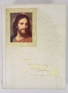 Holy Bible Fireside Family Edition NAB Catholic 1972-1973 Large - Foto 1 di 9