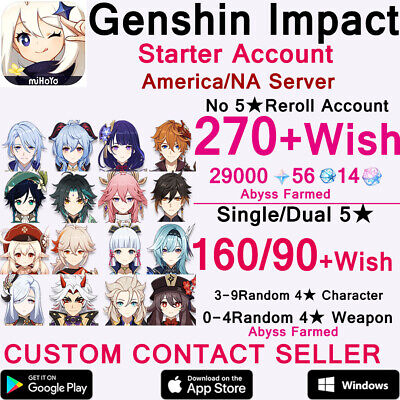 America NA Genshin Impact Ganyu Zhongli Ayato Baal Ayaka Kazuha Tartaglia Albedo • 6.43$