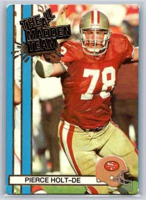 1990 Action Packed All-Madden #39 Pierce Holt - Image 1 of 2