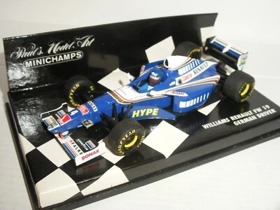 1/43 Minichamps 430 970004 - 1997 Williams Renault FW19 German - Nr. Mint - Image 1 of 4