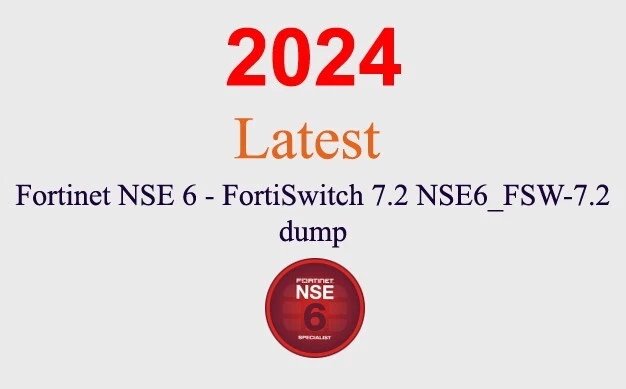 Fortinet NSE 6 - FortiSwitch 7.2 NSE6_FSW-7.2 PREGUNTAS Y RESPUESTAS GARANTIZADAS (ACTUALIZACIÓN DE 1 MES) - Imagen 1 de 1