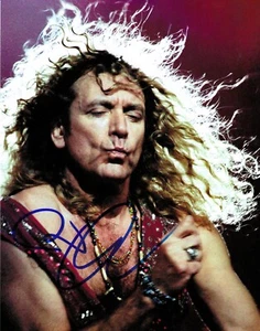Robert Plant Signed 8x10 Photo With COA Led Zeppelin - Picture 1 of 3