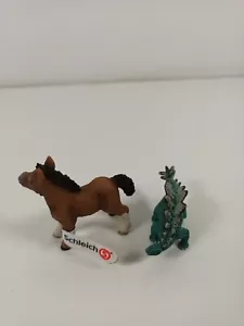 Paquete 2X Schleich Mini Pony Foal Etc Usado - Imagen 1 de 7