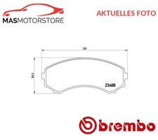 SET BRAKE PADS BRAKE BLOCKS BREMBO P 54 029 P FOR MITSUBISHI PAJERO IV