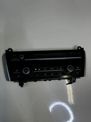 BMW 535I GT 550I GT 2010-2013 radio CD interruptor de control de clima de CA fabricante de equipos originales  Foto 1 de 3