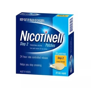 Nicotinell 24 Hours Patches 14mg Step 2 - 28 Pack - Helps You Stop Smoking - Imagen 1 de 1
