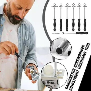 Carburetor Screwdriver Adjustment Chainsaw Tool For ZAMA Set U3S8 - Picture 1 of 13
