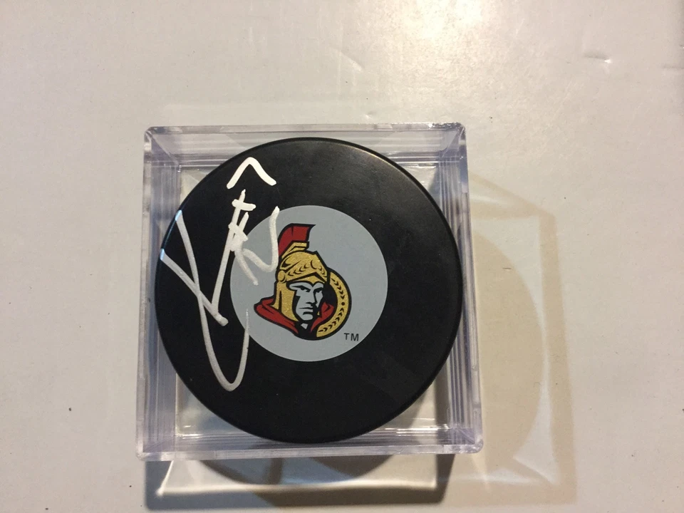 Kyle Turris Signed Ottawa Senators Hockey Puck Autographed c - Image 1 of 1