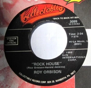 ROY ORBISON * 45 * Rock House * 1950's * UNPLAYED MINT Vinyl Pressing * RI - Picture 1 of 2