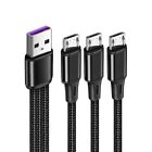 Versatile Multi Charger Cable Usb To Type C/micro Usb Charging Cord 120cm