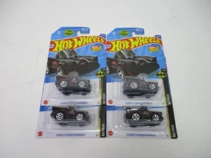 2022 Hot Wheels DC Comics Batman Classic TV Series Batmobile Tooned Lot of 4 - Picture 1 of 5