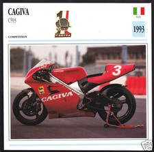 CAGIVA 500 run by the official Cagiva Bastos team in the 1987